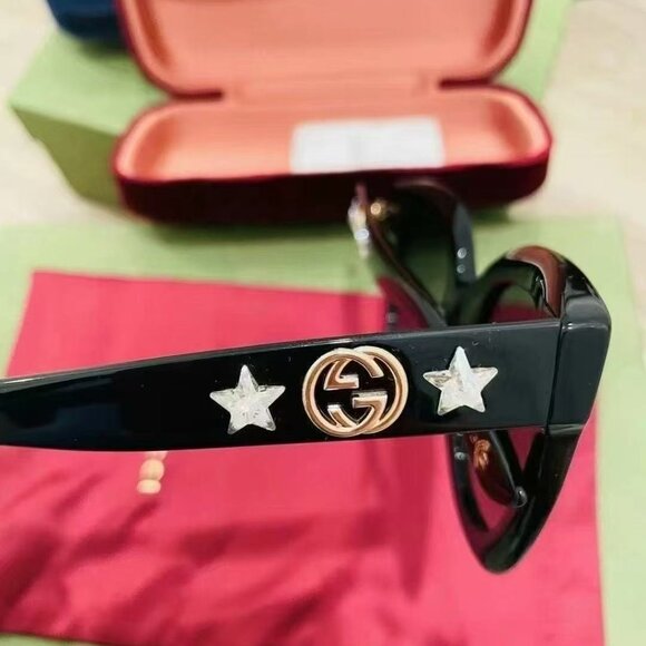 NIB Authentic Gucci Cat Eye Women's Sunglasses - Picture 4 of 5